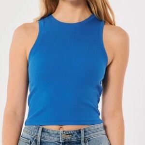 Hollister Ribbed High-Neck Tank